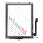 MUSTTBY Touch screen + back sticker + Home for iPAD 4 (white) Фото num