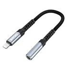 BWOO Adapter AUX 3.5mm - Lightning Black BZ48 Photo