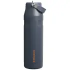 Termopudele ar salmiņu The IceFlow Bottle Flip Straw 2.0 1,06L pelēka Foto 1