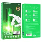 Borofone Tempered glass BF8 Diamond Armor Full Screen 5D Large Arc for Iphone 14 Pro - 10 pieces Foto 9