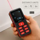 Qoltec Precise digital laser distance meter with an electronic level | LCD with backlight | 50m Foto 9