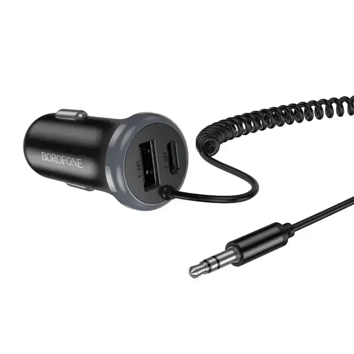 Borofone Audio Bluetooth Receiver AUX BC64 Contento black Photo