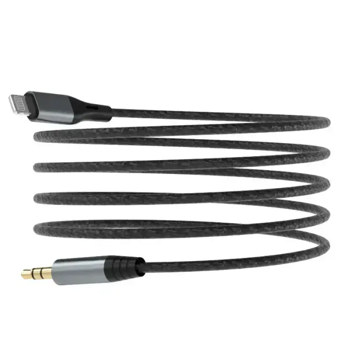Dudao audio cable Lightning - mini jack 3.5mm gray (L11PRO) Foto 8