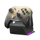 Machenike G5Pro Premium Edition Wireless Game Controller with Charging Station - Black and Gold Фото num