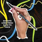 Urban Decay 24/7 Inks Easy Ergonomic Liquid Eyeliner Pen Whiskey 0.01 Oz / 0.28 G Photo