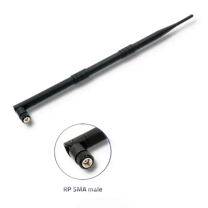 Qoltec Wi-Fi 2.4GHz antenna omnidirectional | 9dBi Фото num