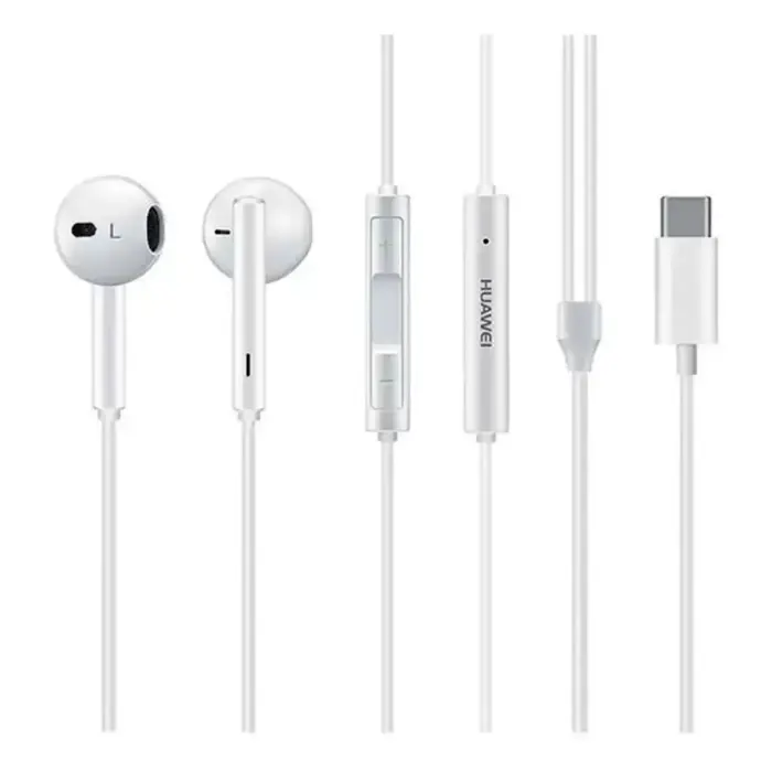 Wire earphones Type C Huawei CM33 bulk white Foto 2