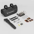 Wozinsky WMZ-01N tool kit, 16-in-1 bicycle multitool, pump, wrenches, inner tube kit - black Фото num