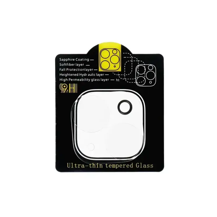 5D Full Glue Camera Tempered Glass - for Samsung Galaxy S23 Plus Black Photo