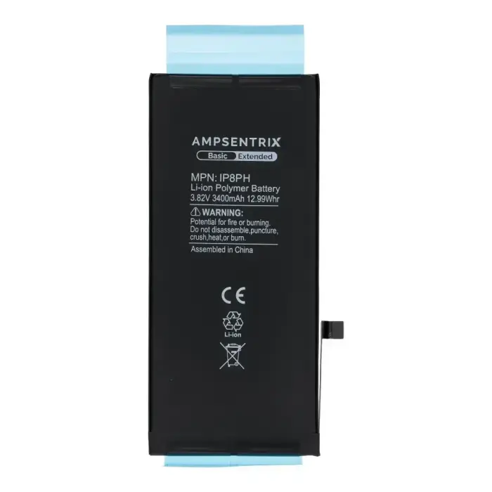  AmpSentrix Basic battery for iPhone 8 Plus (high capacity 3400 mAh) Фото num
