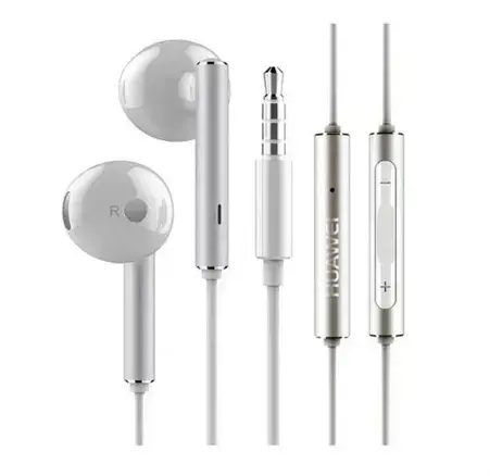 Huawei AM116 austiņas ar mikrofonu baltā krāsā (EU Blister) Foto 2
