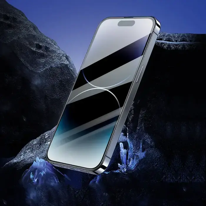 Borofone Tempered glass BF6 Diamond Armor Full Screen HD for Iphone 15 Pro Max - 10 pieces Foto 8
