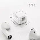Joyroom JR-ZS368 magnetic cable organizer - white (6 pcs.) Фото num