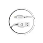 Dudao L4M USB-A - MicroUSB 2.4 A Cable 1m - White Photo