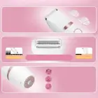 MAXGROOM M-105 3-in-1 Women's Body and Face Trimmer - White Photo