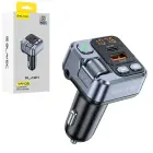 Blavec FM Transmitter Flash TR-05 MP3, Bluetooth - USB + Type C - PD 30W (TFMFTR05-B) black Фото num