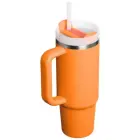 Termokrūze ar salmiņu The Quencher H2.O FlowState Tumbler 0.89L oranža  Foto 3