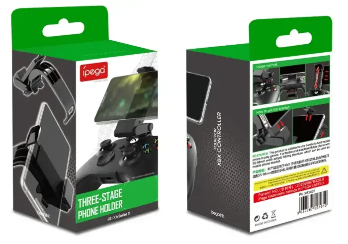 iPega XBS005 Retractable Phone Holder Xbox Series X Controller Photo