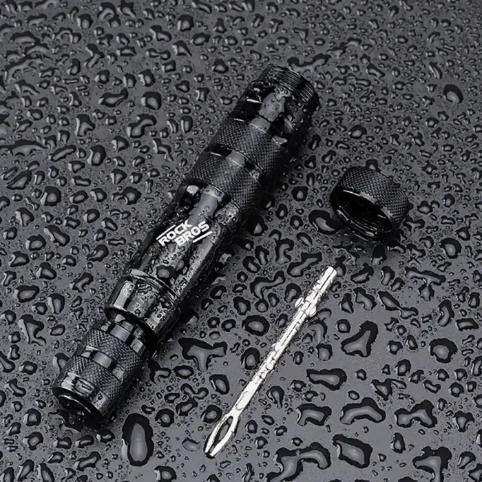 Rockbros Tubeless Tire Repair Kit - Black Foto 7