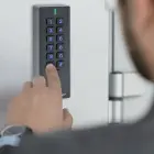 Qoltec Code lock CALISTO with RFID reader | Code | Card | key fob | Doorbell button | IP68 | EM Foto 4