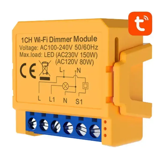 Smart socket switch WiFi Avatto DMS16-2 TUYA Фото num