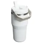 Termokrūze ar salmiņu The IceFlow Flip Straw 2.0 Tumbler 0,59L balta  Foto 2