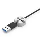 Cable holder organizer Orico (grey) Фото num