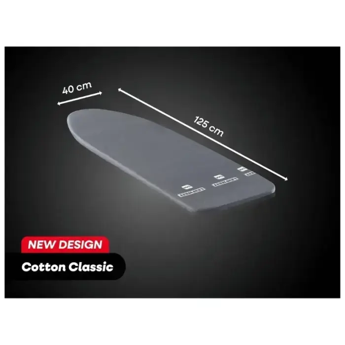 Чехол для гладильной доски Cotton Comfort S/M 125x40cм Фото num