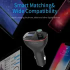 Rock Transmiter FM B300 MP3, Bluetooth - 2xUSB - black Photo