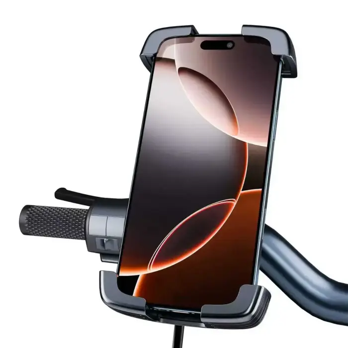 Blavec Uchwyt Rowerowy BVC-01 Velo to handlebar with induction charging and shock absorbtion (BVC01-ICSAHB) black Photo