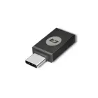 Qoltec Intelligent Smart ID chip card reader SCR-0634 | USB 2.0 + USB-C Adapter  Photo
