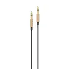 AWEI kabel AUX-001 jack 3,5 - jack 3,5 złoty|gold Foto 1