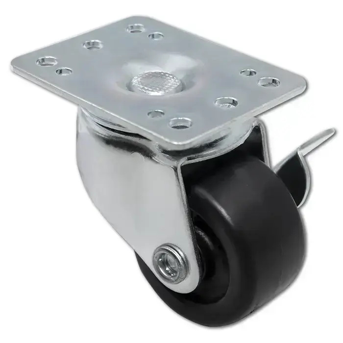 Qoltec Castors with brake for racks 19''| 4pcs. Photo