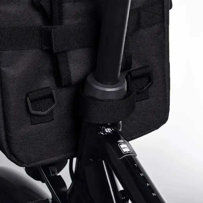 Wozinsky bicycle bag for handlebars - gray Foto 8