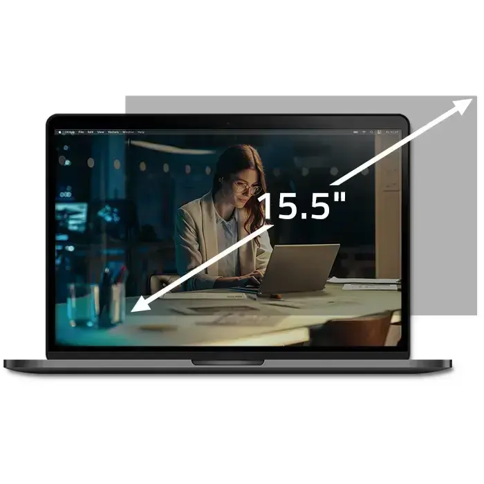 Qoltec Privacy filter for MacBook Pro Touch Bar 15.5" (2016-2018) | Eye protection Foto 2