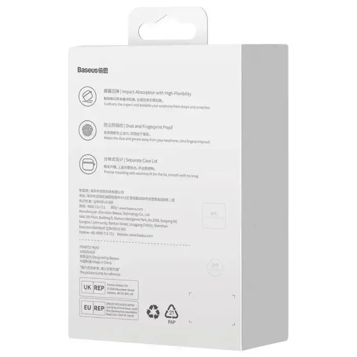 Baseus Crystal Transparent Case for AirPods 3 Foto 12