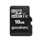 GOODRAM Memory MicroSD Card All in one - 16GB with adapter UHS I CLASS 10 100MB/s + reader Photo