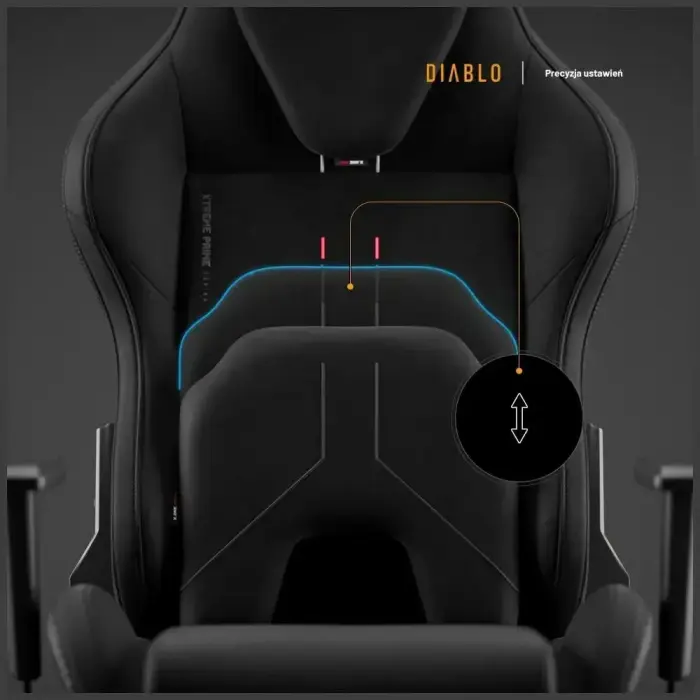 Gaming chair Diablo X-One PRIME Normal Size black Photo