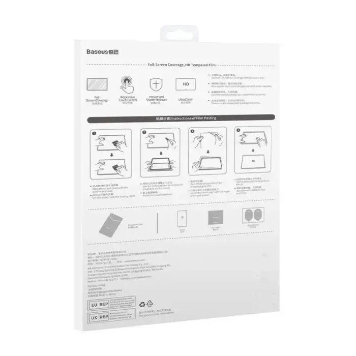 Baseus Crystal Tempered Glass 0.3mm for tablet Huawei MatePad Pro 11" Foto 10