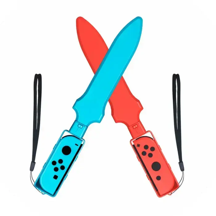 Nintendo Switch Sports 10-in-1 Family Accessory Pack - Red and Blue Photo