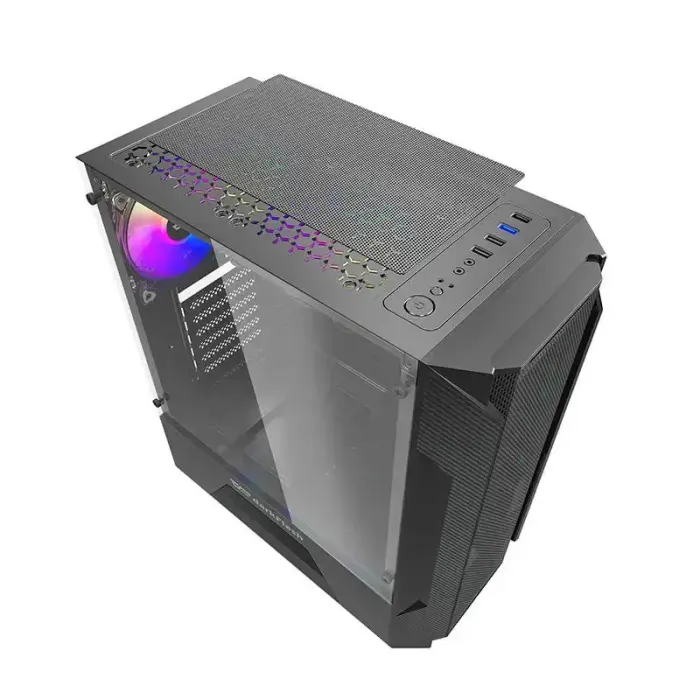 Darkflash LEO Computer case (black) Photo