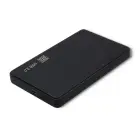 Qoltec External Hard Drive Case HDD/SSD 2.5'' SATA3 | USB 2.0 | Black Фото num