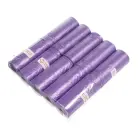 Plastic bags for dog excrement 10 rolls purple Foto 1