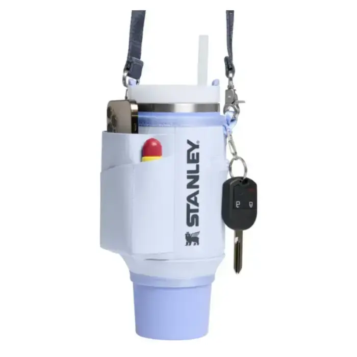 Чехол для термокружки с трубочкой The All-Day Quencher Carry-All 0.89L светло-голубого цвета Фото num