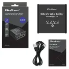 Qoltec Splitter Ethernet mini SWITCH 1x4 RJ45 | 1000Mb/s | USB-C | Aluminium Foto 28