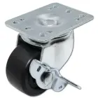 Qoltec Castors with brake for racks 19''| 4pcs. Photo