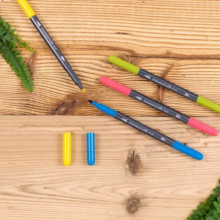 Flomasteri  STAEDTLER, divpusēji, 18 gab Фото num