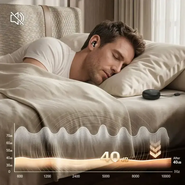 TECH-PROTECT QUIETFIT EARPLUGS BLACK Фото num