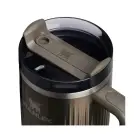 Termokrūze ar salmiņu The Quencher H2.0 Fluted Tumbler 1.18L spīdīgi tumši pelēka Foto 2