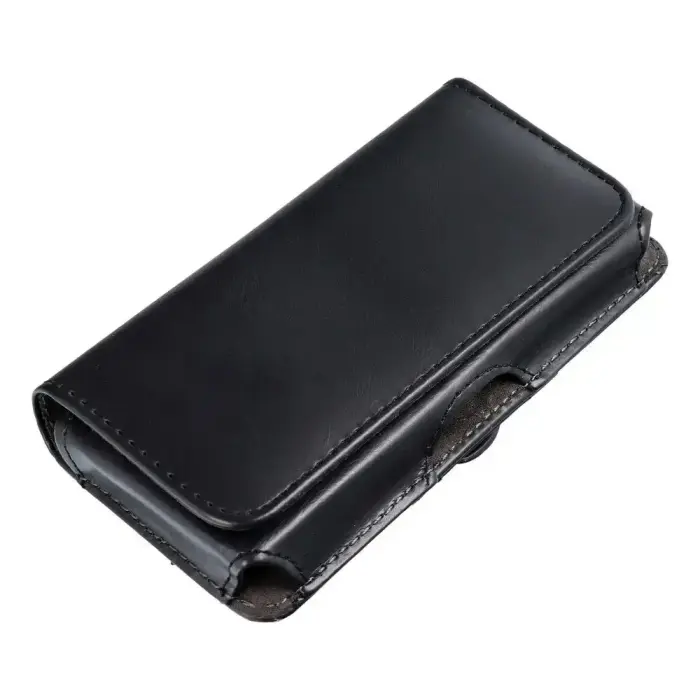 Horizontal universal case CLASSIC 100A model 1 for (Samsung S3/S4/A3 / Iphone 6/7/8) black Фото num